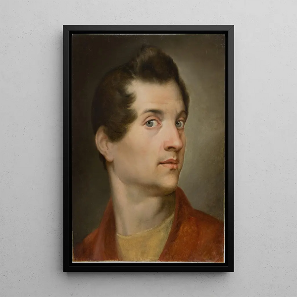Autoportrait - Rafał Hadziewicz — quadro incorniciato alla parete