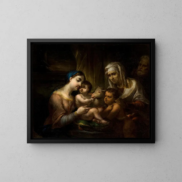La Sainte Famille - Rafał Hadziewicz — quadro incorniciato alla parete