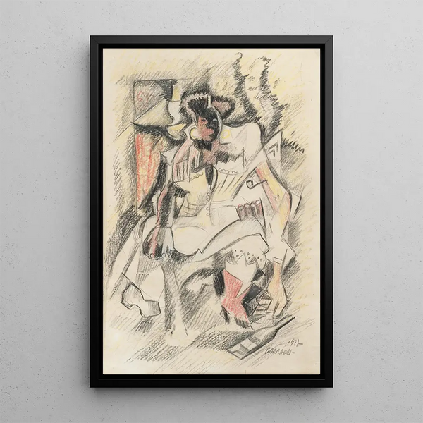 Studio - Rafael Barradas — quadro incorniciato alla parete