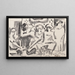 Figures - Rafael Barradas — quadro incorniciato alla parete