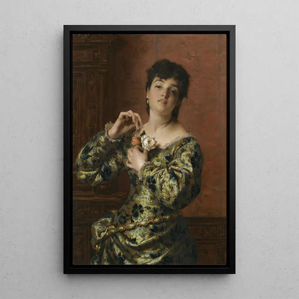 La touche finale - Raffaele Giannetti — quadro incorniciato alla parete