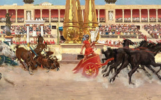 Raffaello Sorbi - Chariot Race in the Circus.webp