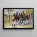 La sortie à cheval - Raffaello Sorbi — quadro incorniciato alla parete