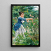 La taille des roses - Raffaello Sorbi — quadro incorniciato alla parete