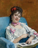 Album di famiglia di Aline - Raimundo de Madrazo y Garreta — vista dell’opera