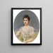 Clotilde Marquesa de Agricollar - Raimundo de Madrazo y Garreta — quadro incorniciato alla parete