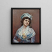 contemplazione - Raimundo de Madrazo y Garreta — quadro incorniciato alla parete