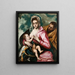 Santa Famiglia - Raimundo de Madrazo y Garreta — quadro incorniciato alla parete