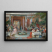 Maschera a l'hotel Ritz Parigi - Raimundo de Madrazo y Garreta — quadro incorniciato alla parete