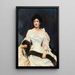 Portrait d'une dame - Raimundo de Madrazo y Garreta — quadro incorniciato alla parete