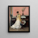 Rêverie La Lettre - Raimundo de Madrazo y Garreta — quadro incorniciato alla parete
