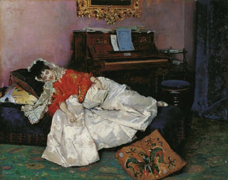 La lettura di Aline Masson - Raimundo de Madrazo y Garreta — vista dell’opera