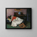 La lettura di Aline Masson - Raimundo de Madrazo y Garreta — quadro incorniciato alla parete