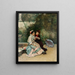 La Lettre - Raimundo de Madrazo y Garreta — quadro incorniciato alla parete