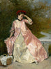 Donna con un cestino da picnic - Raimundo de Madrazo y Garreta — vista dell’opera