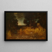 Danse des esprits: La Vision de la vie - Ralph Albert Blakelock — quadro incorniciato alla parete
