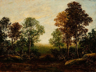 Paesaggio con alberi - Ralph Albert Blakelock — vista dell’opera