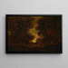 Fine pomeriggio - Ralph Albert Blakelock — quadro incorniciato alla parete