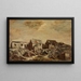 Cabanes, Seventh Avenue e Fifty-Fifth Street - Ralph Albert Blakelock — quadro incorniciato alla parete