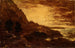 Tramonto a Navarro Ridge, costa californiana - Ralph Albert Blakelock — vista dell’opera