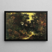 Ruisseau forestier - Ralph Albert Blakelock — quadro incorniciato alla parete