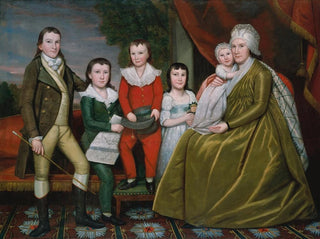 Ralph Earl - Mrs Noah Smith and Her Children.webp