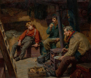 Son premier voyage - Ralph Hedley — vista dell’opera