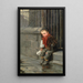Petit vendeur de journaux - Ralph Hedley — quadro incorniciato alla parete