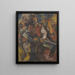 Il cacciatore - Ramah — quadro incorniciato alla parete