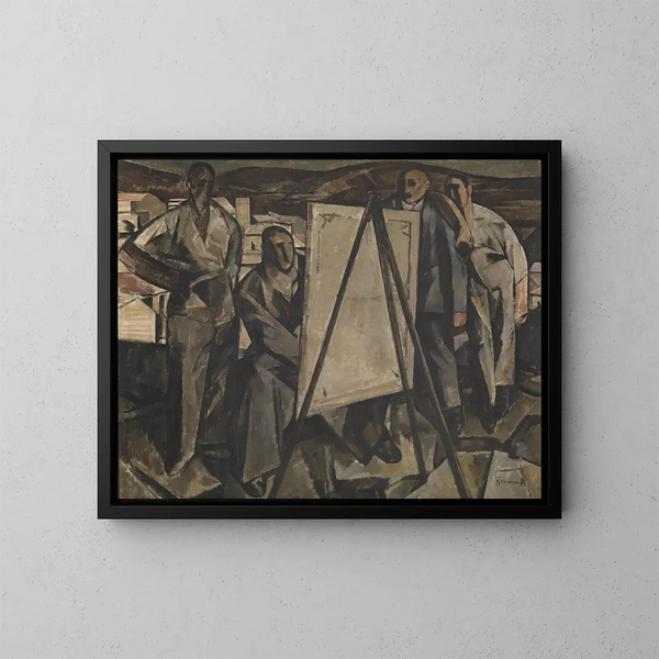 Il pittore Ramah 1922 - Ramah — quadro incorniciato alla parete