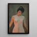 Nu - Ramon Casas — quadro incorniciato alla parete