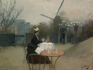 all'aperto - Ramon Casas — vista dell’opera