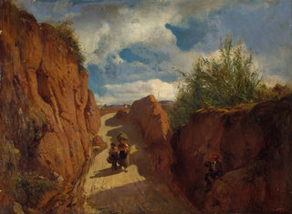 Il percorso verso Granollers - Ramon Martí i Alsina — vista dell’opera