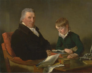 di Francis Noel Clarke Mundy e suo nipote William Mundy - Ramsay Richard Reinagle — vista dell’opera
