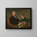 di Francis Noel Clarke Mundy e suo nipote William Mundy - Ramsay Richard Reinagle — quadro incorniciato alla parete