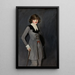 Mademoiselle Taylor - Randall Davey — quadro incorniciato alla parete
