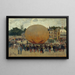 Ritiro di un pallone - Raoul Arus — quadro incorniciato alla parete
