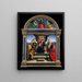 La Vierge à l'Enfant trônant avec des saints - Raffaello — quadro incorniciato alla parete