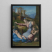 La Madone au diadème bleu - Raphaël — quadro incorniciato alla parete
