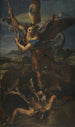 Saint Michel terrassant Satan - Raphaël — vista dell’opera