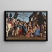 L'Adorazione dei Re magi - Raffaello — quadro incorniciato alla parete