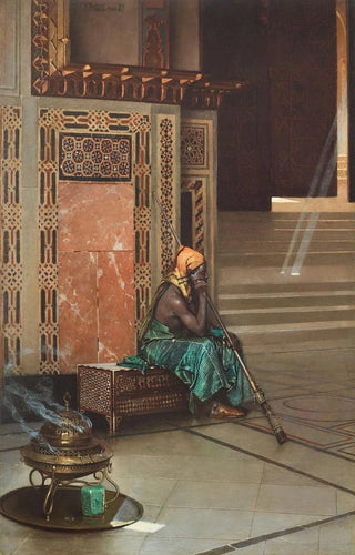 Raphael von Ambros - Awaiting The Prayer.webp