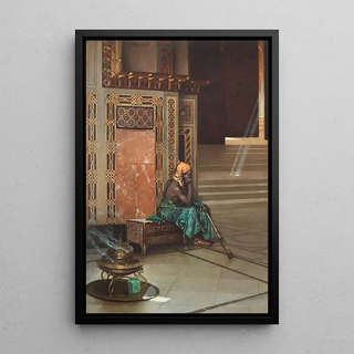 Raphael von Ambros - Awaiting The Prayer.webp