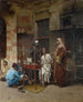 Il venditore di tabacco del Cairo - Raphael von Ambros — vista dell’opera