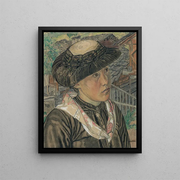Raphy Dallves - Young Woman From The Valais.webp