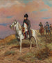 Napoleone a cavallo - Raymond Desvarreux — vista dell’opera