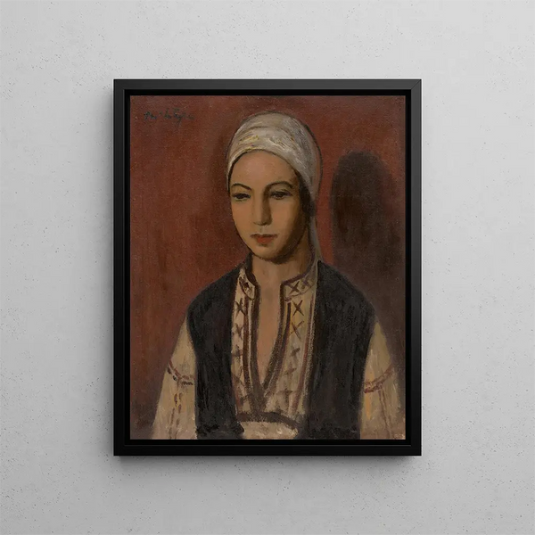Raymond McIntyre - Girl in a peasant blouse.webp