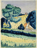 Flanc de colline avec chalets - Raymond McIntyre — vista dell’opera