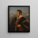 Ritratto di Juan Manuel de Rosas - Raymond Monvoisin — quadro incorniciato alla parete