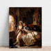 Riproduzione del dipinto Rebecca e il ferito Ivanhoe - Eugène Delacroix